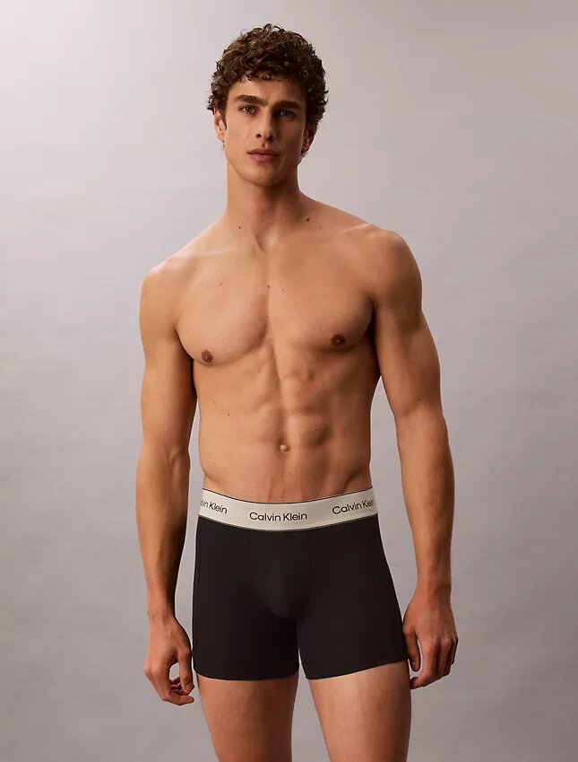 Boxeri din bumbac Cotton Stretch, pachet de 3 Boxer Brief Boxeri din bumbac Cotton Stretch, pachet de 3 Boxer Brief