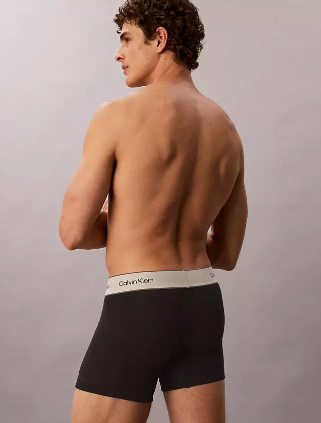 Boxeri din bumbac Cotton Stretch, pachet de 3 Boxer Brief Boxeri din bumbac Cotton Stretch, pachet de 3 Boxer Brief