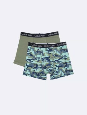 Boxeri din bumbac Cotton Stretch pentru băieți, pachet de 2