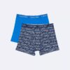 Boxeri din bumbac Cotton Stretch pentru băieți, pachet de 2