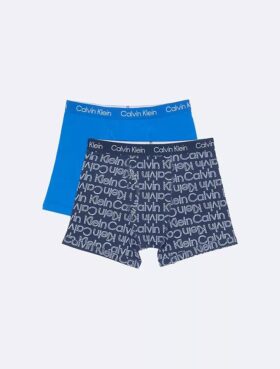 Boxeri din bumbac Cotton Stretch pentru băieți, pachet de 2