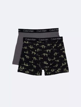 Boxeri din bumbac Cotton Stretch pentru băieți, pachet de 2