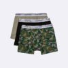 Boxeri din bumbac Cotton Stretch pentru băieți, pachet de 3