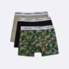 Boxeri din bumbac Cotton Stretch pentru băieți, pachet de 3