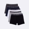 Boxeri din bumbac Cotton Stretch pentru băieți, pachet de 5