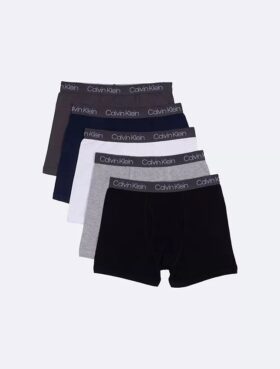 Boxeri din bumbac Cotton Stretch pentru băieți, pachet de 5
