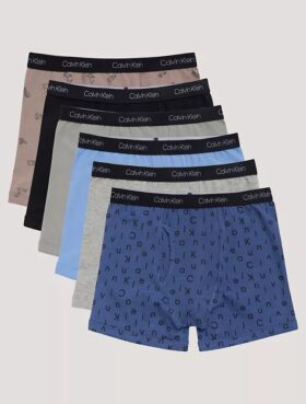Boxeri din bumbac Cotton Stretch pentru băieți, pachet de 6