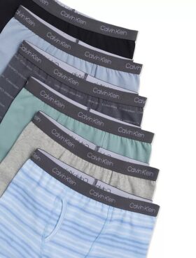 Boxeri din bumbac Cotton Stretch pentru băieți, pachet de 6