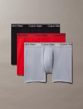 Boxeri din microfibră elastică, pachet de 3 Boxeri Brief