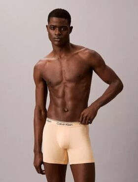 Boxeri din microfibră elastică, pachet de 3 Boxeri Brief