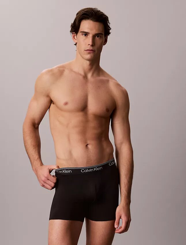Boxeri din microfibră elastică, pachet de 3 Boxeri Brief Boxeri din microfibră elastică, pachet de 3 Boxeri Brief