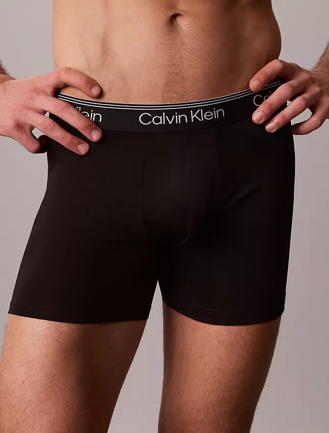 Boxeri din microfibră elastică, pachet de 3 Boxeri Brief Boxeri din microfibră elastică, pachet de 3 Boxeri Brief