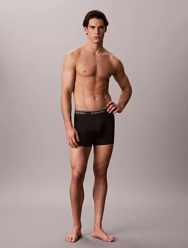Boxeri din microfibră elastică, pachet de 3 Boxeri Brief Boxeri din microfibră elastică, pachet de 3 Boxeri Brief