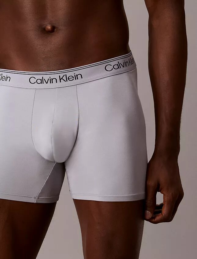 Boxeri din microfibră elastică, pachet de 3 Boxeri Brief Boxeri din microfibră elastică, pachet de 3 Boxeri Brief