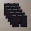 Boxeri din microfibră elastică, pachet de 5 bucăți Boxeri din microfibră elastică, pachet de 5 bucăți