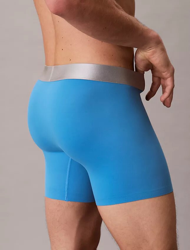 Boxeri din microfibră periată elastică Boxeri din microfibră periată elastică