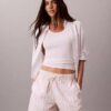 Boxeri din poplin de bumbac cu dungi Boxeri din poplin de bumbac cu dungi