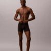 Boxeri Icon din bumbac Cotton Stretch metalizat, pachet de 3 Boxeri