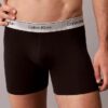 Boxeri Icon din bumbac Cotton Stretch metalizat, pachet de 3 Boxeri