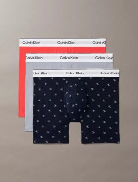 Boxeri Icon din bumbac Cotton Stretch, pachet de 3 Boxer Brief