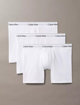 Boxeri Icon din bumbac Cotton Stretch, pachet de 3 Boxer Brief