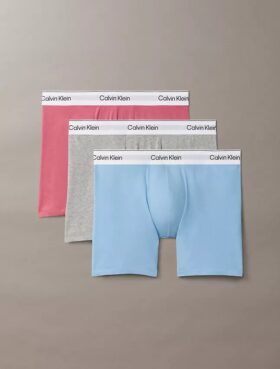 Boxeri Icon din bumbac Cotton Stretch, pachet de 3 Boxer Brief