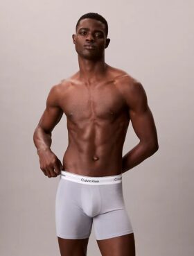 Boxeri Icon din bumbac Cotton Stretch, pachet de 3 Boxer Brief