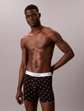 Boxeri Icon din bumbac Cotton Stretch, pachet de 3 Boxer Brief