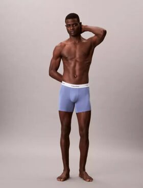 Boxeri Icon din bumbac Cotton Stretch, pachet de 3 Boxer Brief