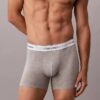 Boxeri Icon din bumbac Cotton Stretch, pachet de 3 Boxer Brief