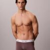 Boxeri iconici din bumbac Cotton Stretch cu talie joasă Low Rise Trunk