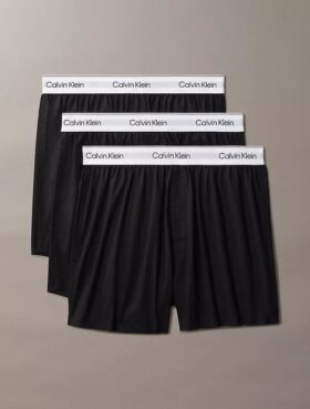 Boxeri slim din bumbac Cotton Stretch, pachet de 3