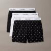Boxeri slim din bumbac Cotton Stretch, pachet de 3