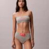 Bralette bandeau clasică Heritage din Cotton Stretch, ușor căptușită Bralette bandeau clasică Heritage din Cotton Stretch, ușor căptușită