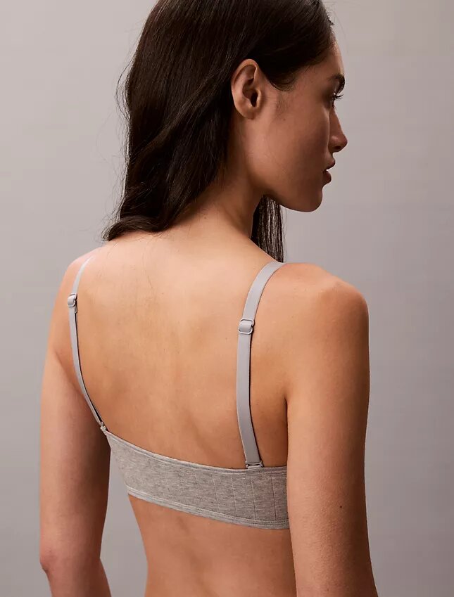 Bralette bandeau clasică Heritage din Cotton Stretch, ușor căptușită Bralette bandeau clasică Heritage din Cotton Stretch, ușor căptușită