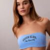 Bralette bandeau clasică Heritage din Cotton Stretch, ușor căptușită Bralette bandeau clasică Heritage din Cotton Stretch, ușor căptușită
