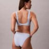 Bralette de baie cu monogramă grafică