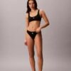 Bralette de baie cu monogramă grafică