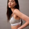 Bralette de maternitate ușor căptușit din bumbac Modal Icon