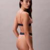 Bralette elastică din microfibră Unlined cu Monogram grafică, fără căptușeală Bralette elastică din microfibră Unlined cu Monogram grafică, fără căptușeală