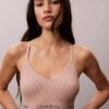 Bralette fără cusături din microfibră cu nervuri, ușor căptușită Bralette fără cusături din microfibră cu nervuri, ușor căptușită