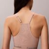 Bralette fără cusături din microfibră cu nervuri, ușor căptușită Bralette fără cusături din microfibră cu nervuri, ușor căptușită