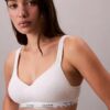 Bralette fără sârmă, căptușită, din bumbac și Modal Bralette fără sârmă, căptușită, din bumbac și Modal