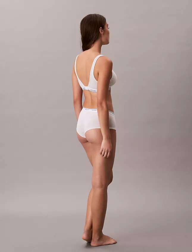 Bralette fără sârmă, căptușită, din bumbac și Modal Bralette fără sârmă, căptușită, din bumbac și Modal