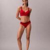 Bralette Icon din bumbac și Modal cu efect metalic