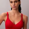 Bralette Icon din bumbac și Modal cu efect metalic