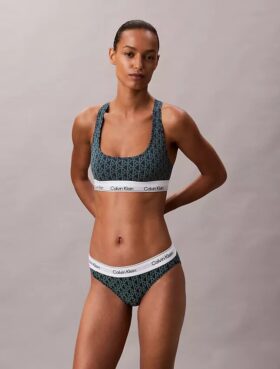 Bralette Icon din bumbac Modal, Unlined