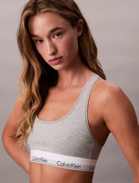 Bralette Icon din bumbac Modal, Unlined