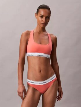 Bralette Icon din bumbac Modal, Unlined