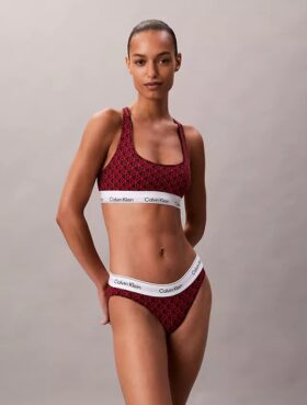 Bralette Icon din bumbac Modal, Unlined
